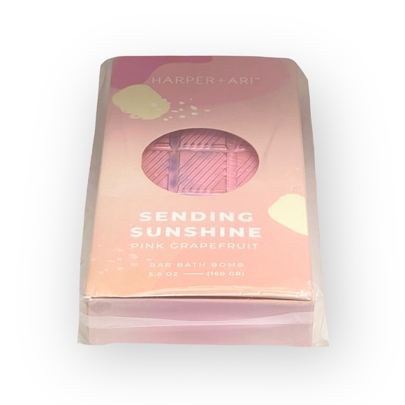 new Harper + Ari ☀︎︎ Sending Sunshine Bar Bath Bomb ☀︎︎ Pink Grapefruit ☀︎︎ Gift - Picture 14 of 16